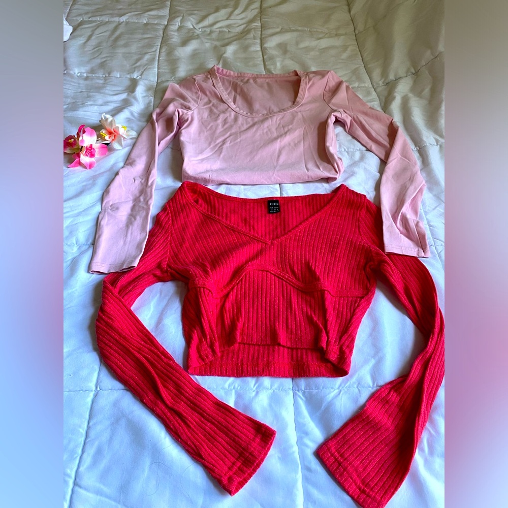 Women’s Cropped Top Long Sleeves by SHEIN
